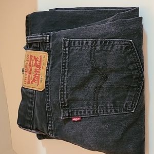 Levi's 514 Black Jeans